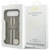 Guess 4G Printed Stripes Hard Case Back Cover Hülle mit MagSafe für Apple iPhone Air - Braun 6