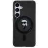 Karl Lagerfeld IML Ikonik Back Cover Hülle mit MagSafe für Samsung Galaxy S24 - Schwarz 3
