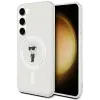 Karl Lagerfeld IML Ikonik Back Cover Hülle mit MagSafe für Samsung Galaxy S24 - Transparent