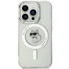Karl Lagerfeld IML Choupette Back Cover Hülle mit MagSafe für Apple iPhone 15 Pro - Transparent 3
