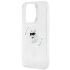 Karl Lagerfeld IML Choupette Back Cover Hülle mit MagSafe für Apple iPhone 15 Pro - Transparent 6