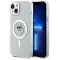 Karl Lagerfeld IML Choupette Back Cover Hülle mit MagSafe für Apple iPhone 15 Plus/14 Plus - Transparent