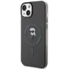 Karl Lagerfeld IML Ikonik Back Cover Hülle mit MagSafe für Apple iPhone 15 Plus/14 Plus - Schwarz 2