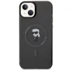 Karl Lagerfeld IML Ikonik Back Cover Hülle mit MagSafe für Apple iPhone 15 Plus/14 Plus - Schwarz 3