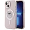 Karl Lagerfeld IML Choupette Back Cover Hülle mit MagSafe für Apple iPhone 15 - Rosa