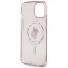 Karl Lagerfeld IML Choupette Back Cover Hülle mit MagSafe für Apple iPhone 15 - Rosa 7