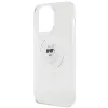 Karl Lagerfeld IML Choupette Back Cover Hülle mit MagSafe für Apple iPhone 15 Pro Max - Transparent 6