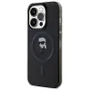 Karl Lagerfeld IML Ikonik Back Cover Hülle mit MagSafe für Apple iPhone 14 Pro Max - Schwarz 2