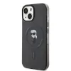Karl Lagerfeld IML Ikonik Back Cover Hülle mit MagSafe für Apple iPhone 14 - Schwarz 2