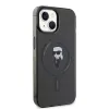 Karl Lagerfeld IML Ikonik Back Cover Hülle mit MagSafe für Apple iPhone 14 - Schwarz 4