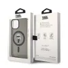 Karl Lagerfeld IML Ikonik Back Cover Hülle mit MagSafe für Apple iPhone 14 - Schwarz 8