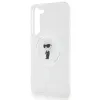 Karl Lagerfeld IML Ikonik Back Cover Hülle mit MagSafe für Samsung Galaxy S24 Plus - Transparent 5