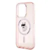 Karl Lagerfeld IML Choupette Back Cover Hülle mit MagSafe für Apple iPhone 14 Pro - Rosa 6