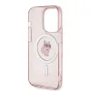 Karl Lagerfeld IML Choupette Back Cover Hülle mit MagSafe für Apple iPhone 14 Pro - Rosa 7