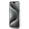 Karl Lagerfeld IML Monogram Karl & Choupette Head Back Cover Hülle mit MagSafe für Apple iPhone 15 Pro - Transparent 5