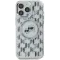 Karl Lagerfeld IML Monogram Karl & Choupette Head Back Cover Hülle mit MagSafe für Apple iPhone 16 Pro - Transparent