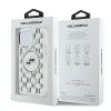 Karl Lagerfeld IML Monogram Karl & Choupette Head Back Cover Hülle mit MagSafe für Apple iPhone 15 Pro Max - Transparent 8