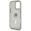 Karl Lagerfeld IML Metal Karl Head Back Cover Hülle mit MagSafe für Apple iPhone 16 Pro - Schwarz 7