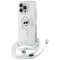 Karl Lagerfeld IML Choupette Head & Cord Back Cover Hülle mit MagSafe für Apple iPhone 16 Pro Max - Transparent