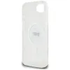 Karl Lagerfeld IML Metal Karl Head Back Cover Hülle mit MagSafe für Apple iPhone 17e/16e - Weiß 7