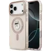 Karl Lagerfeld IML Choupette Back Cover Hülle mit MagSafe für Apple iPhone 17 Pro Max - Rosa 0