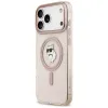 Karl Lagerfeld IML Choupette Back Cover Hülle mit MagSafe für Apple iPhone 17 Pro Max - Rosa 1