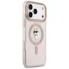 Karl Lagerfeld IML Choupette Back Cover Hülle mit MagSafe für Apple iPhone 17 Pro Max - Rosa 3