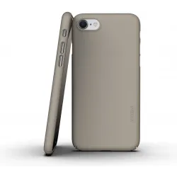 Nudient Thin Precise Back Cover Hülle für Apple iPhone SE 2022 - Clay Beige