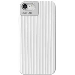 Nudient Bold Back Cover Hülle für Apple iPhone SE 2022 - Chalk White