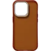 Nudient Form Back Cover Hülle für Apple iPhone 14 Pro - Transparent/Braun