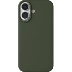 Nudient Thin Precise Back Cover Hülle mit MagSafe für Apple iPhone 16 - Pine Green