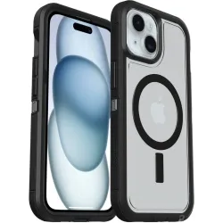 Otterbox Defender XT Back Cover Hülle mit MagSafe für Apple iPhone 17e/16e/15/14 - Transparent/Schwarz