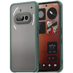 Phonesta AirFrost Back Cover Hülle für Nothing Phone (3a) - Matt Grün