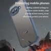 Phonesta AirFrost Back Cover Hülle für Google Pixel 9a - Matt Blau 3