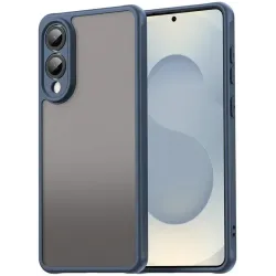 Phonesta AirFrost Back Cover Hülle für Samsung Galaxy S25 Edge - Matt Blau