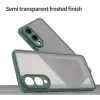 Phonesta AirFrost Back Cover Hülle für Samsung Galaxy S25 Edge - Matt Grün 4