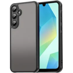 Phonesta AirFrost Back Cover Hülle für Samsung Galaxy A16 - Mattschwarz
