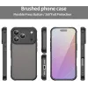 Phonesta AirFrost Back Cover Hülle für Apple iPhone 17 Pro - Mattschwarz 1
