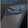 Phonesta AirFrost Back Cover Hülle für Apple iPhone 17 Pro Max - Matt Blau 6
