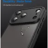 Phonesta AirFrost Back Cover Hülle für Apple iPhone 17 Pro Max - Mattschwarz 6
