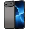 Phonesta AirFrost Back Cover Hülle für Apple iPhone Air - Mattschwarz 0