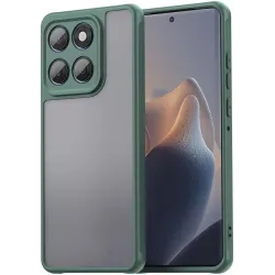 Phonesta AirFrost Back Cover Hülle für Motorola Edge 60 / Edge 60 Fusion - Matt Grün