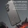 Phonesta AirFrost Back Cover Hülle für Samsung Galaxy S25 FE - Mattschwarz 3