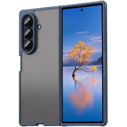 Phonesta AirFrost Back Cover Hülle für Samsung Galaxy Z Fold 7 - Matt Blau