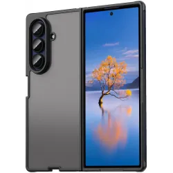 Phonesta AirFrost Back Cover Hülle für Samsung Galaxy Z Fold 7 - Mattschwarz