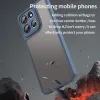 Phonesta AirFrost Back Cover Hülle für Motorola Moto G86 - Matt Blau 3