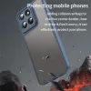 Phonesta AirFrost Back Cover Hülle für Motorola Moto G57 Power - Matt Blau 3