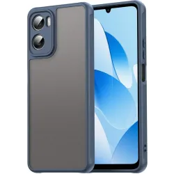 Phonesta AirFrost Back Cover Hülle für Motorola Moto G06/G06 Power - Matt Blau