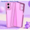 Phonesta AirFrost Back Cover Hülle für Motorola Moto G06/G06 Power - Kaugummi-Rosa matt 1