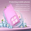 Phonesta AirFrost Back Cover Hülle für Motorola Edge 60 / Edge 60 Fusion - Kaugummi-Rosa matt 3